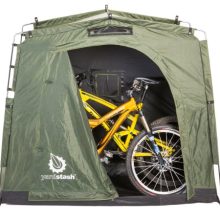 The YardStash III: Space Saving Outdoor Bike Storage, Garden Storage