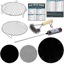 Air Fryer Double Rack Accessories Compatible With Ninja, Ultrean, Posame