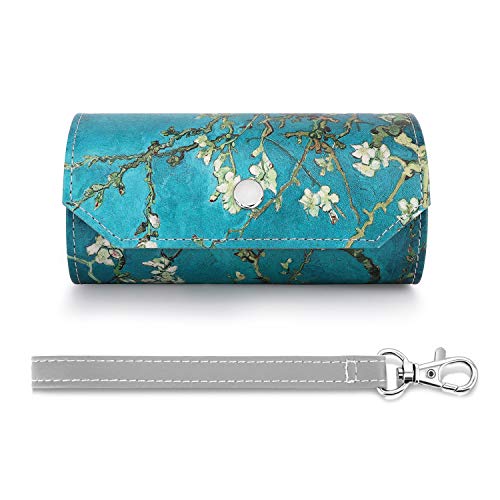 Effortless Elegance On the Go: Compact PU Leather Jewelry Roll Organizer for Smart Travel
