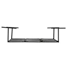Titan Overhead Storage Rack | 3' x 6' | Adjustable Height