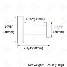 Bathroom Robe Towel Hook, Angle Simple Stainless Steel Kitchen Towel Holder