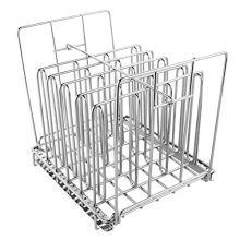 Stainless Steel Sous Vide Rack with Adjustable No-Float Top Bar