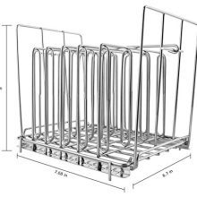 Stainless Steel Sous Vide Rack with Adjustable No-Float Top Bar