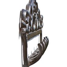 gasare, Key Holder Wall Hooks, Entryway Key Rack, Fleur De Lis Décor