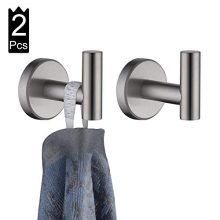 JQK Bathroom Towel Hook, Coat Robe Clothes Bath Wall Hooks for Kitchen Garage