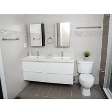 AmazonBasics Bathroom Hardware Set, 5 Piece