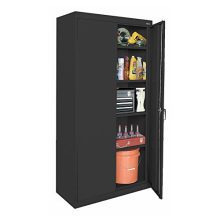 Sandusky Lee, Welded Steel Classic Storage Cabinet, 4 Adjustable Shelves