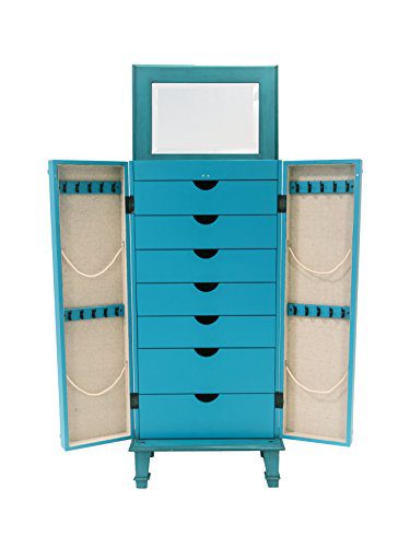 Hives and Honey Cabby Fully Locking Jewelry Armoire