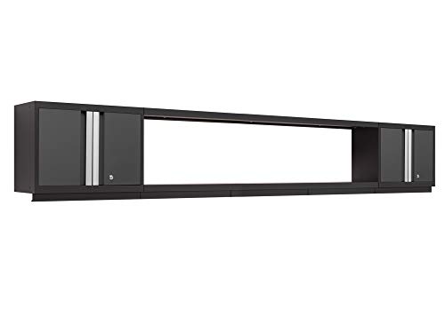 NewAge Products Bold Series 3.0 Gray 3 Piece Set, Garage Cabinets
