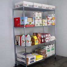 Heavy-Duty Commercial Storage at Your Fingertips: Saferacks NSF-Certified 5-Tier Shelving Unit
