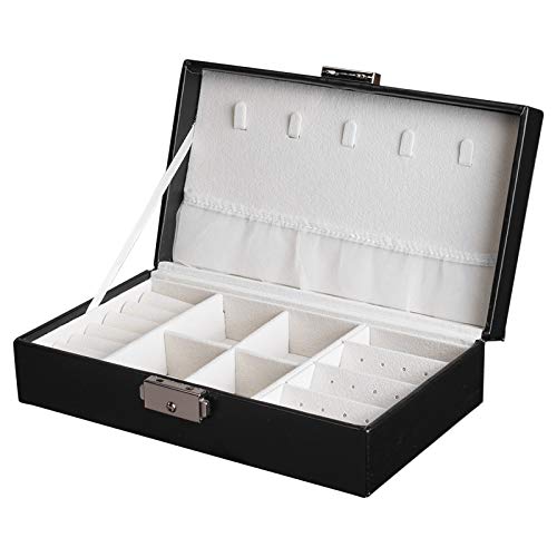 NPET JB20 Jewelry Box for Women, Jewelry Organizer with Lock
