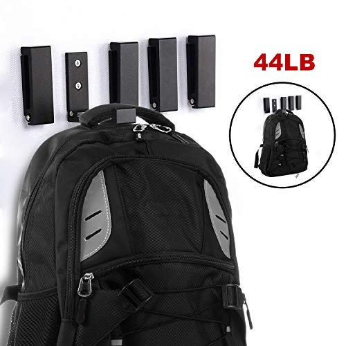 SEVGTY Foldable Hooks Space-Saving Coats Hooks Heavy Duty Wall Mount