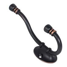 BIRDROCK HOME Classic Wall Mounted Robe & Towel Hooks - 2 Pack