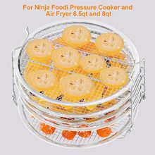 Dehydrator Stand for Ninja Foodi Accessories 6.5 qt 8 qt Stainless Steel Dehydrating