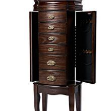Powell Italian Influenced Transitional Espresso Jewelry Armoire