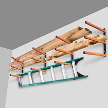 Homydom Wood Organizer and Lumber Storage Metal Rack