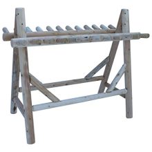 22 Place Ski Rack Unfinished