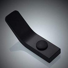Z metnal Bathroom Single Towel Robe Hook, Space Aluminum Wall Mounted Hanger
