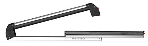 MENABO Silver Ice 3.0 Sliding Rack for 5 Skis or 2 Snowboards