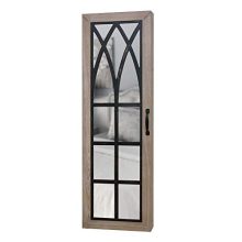 FirsTime & Co. Rustic Arch Jewelry Armoire Accent Wall Mirror