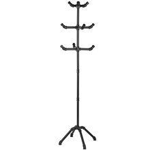 Stylish 65-Inch Industrial Black Metal Pipe Coat Stand with 10 Hooks for Coats, Hats, and Accessories