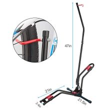 Space-Saving Bike Stand – Portable and Stable Indoor Bicycle Storage Rack for 20"-27" Bikes