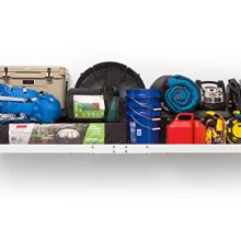 NewAge Products Pro Series White 2 ft. x 8 ft. Wall Mounted Steel Shelf