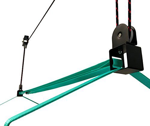 StoreYourBoard Cargo Box Ceiling Storage Hoist | Rooftop Carriers Hi-Lift Pro Garage