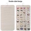 SPIKG Hanging Jewelry Organizer Holder, Storage Bag for Earrings Necklace Bracelet