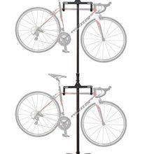 CyclingDeal 2 Bike Bicycle Vertical Hanger Parking Rack Gravity Floor Storage Stand