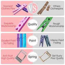 Wooden Clothespins: Add a Splash of Color and Convenience