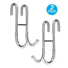 Simtive Shower Door Hooks, Over Door Hooks for Bathroom Glass Shower Door