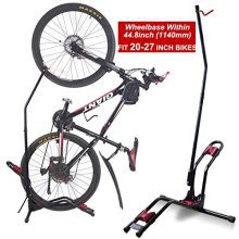 Dinsam Top Vertical Bike Stand, Indoor Bike Rack - Fits Nearly All Bikes