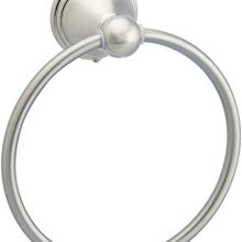 AmazonBasics AB-BR807-SN Towel Ring, Satin Nickel