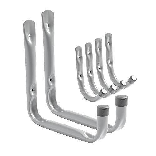 Home Master Hardware Steel Garage Storage Utility Hooks Wall Mount Organizer