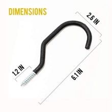 Heavy Duty Garage Hooks Storage - Ceiling Hook Wall Screw Bike Hangers