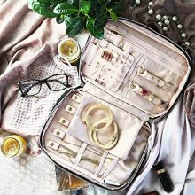 Lonsky Jewelry Travel Organizer - Best Bracelets, Earrings, Necklaces, Rings Holder