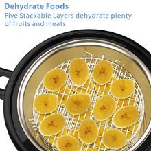 Dehydrator Rack, Grill Stand Air Fryer Rack with Five Stackable Layer