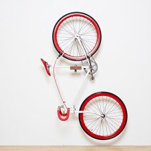 Play-Haus Design Wood and Steel Indoor Bicycle Bike Wall Mount Hanger