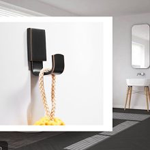BESy Brass Clothes Hook Single Towel Hook for Bathroom Kitchen Garage