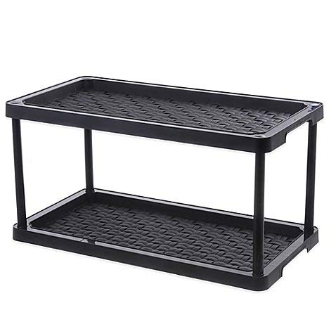 2-Tier Boot and Shoe Organizer, 100% Polypropylene, Perfect to Organize Shoes