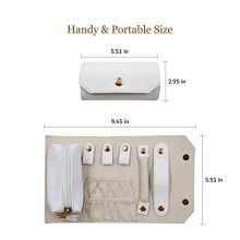 Rampis Travel Jewelry Organizer - Portable Jewelry Roll for Travel