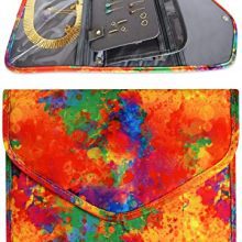 Brelox Jewelry Travel Organizer Case Bag Holder - Jewelry Storage Carrying Cases for Earrings, Necklaces, Rings, Bracelets (Multi-Color)