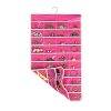 Hanging Jewelry Organizer Holder, 80 Pockets Double Sided Accessories Storage