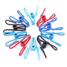 Rustark 50pcs Multi-purpose Windproof Clothespin Wire Clips Clothes Pins