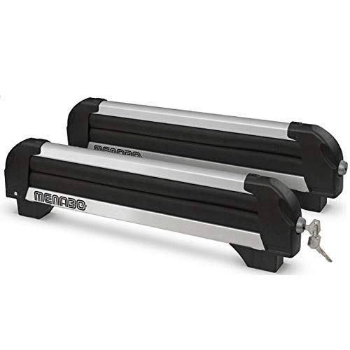 MENABO Iceberg Ski Rack for 4 Skis or 2 Snowboards