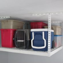SafeRacks - 4x4 Overhead Garage Storage Rack (12"-21" Ceiling Drop)