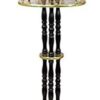 Extra Tall Espresso Wooden Valet Stand