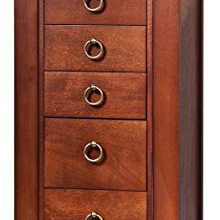 Organized in Style with Our 6 Drawers Armoire Cabinet - The Perfect Gift for Christmas