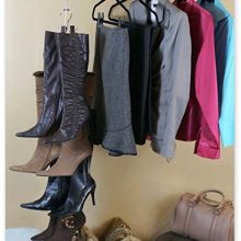 New Improved System- Boot STAX: Vertical Hanging Boot Rack, Boot Storage